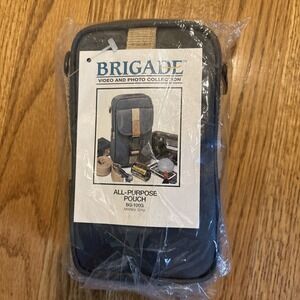 Brigade Video & Photo Collection All Purpose Pouch BG100G Military Grey NEW‎